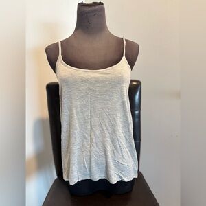 Haute Hippie Light Gray Camisole Top
